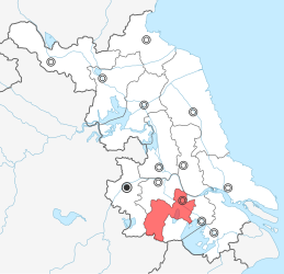 Changzhou – Mappa