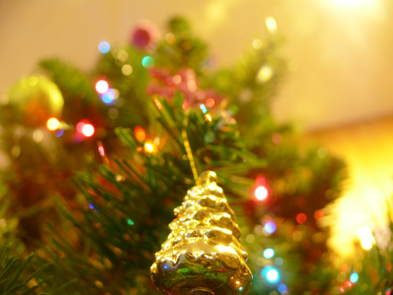 Photo of an artificial christmas tree by Kelvinsong http://commons.wikimedia.org/wiki/File:Christmas_Tree.png?uselang=en-gb