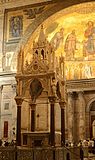 Киворий базилики Сан-Паоло-фуори-ле-мура. Арнольфо ди Камбио. 1285
