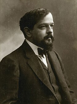 Claude Debussy (1908 körül, Nadar felvétele)