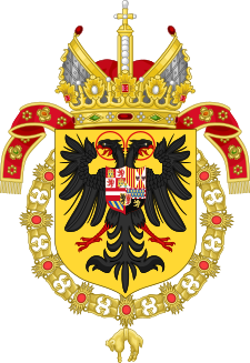 Герб Карла V как императора Священной Римской империи, Карла I как короля Испании - или вариант щита .svg