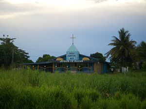 English: A church near Nadi Airport, Fiji