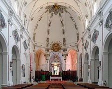 Intérieur de la Cathédrale d'Ibiza.