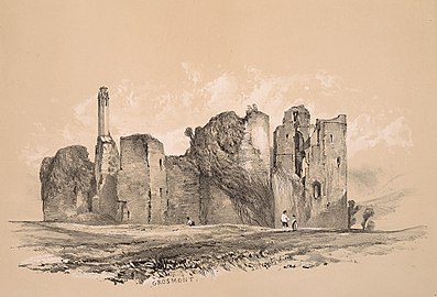 Castell Grysmwnt; ca. 1838