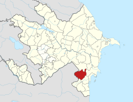 Distretto di Cəlilabad – Localizzazione