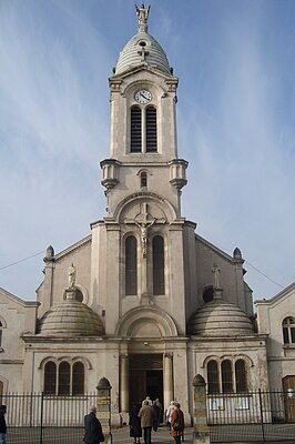 De kerk van Jarville-la-Malgrange