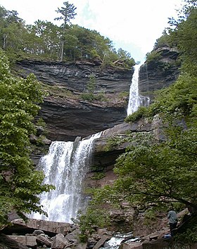 Водопад в Катскилльских горах, недалеко от городка Пейленвилл[англ.].