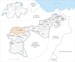 Herisau – Mappa