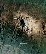 Кіліманджаро з космосу