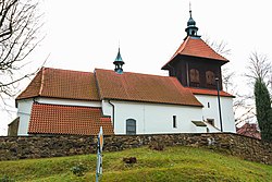 Farní kostel sv. Markéty v Lučici.