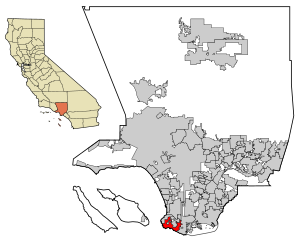 This map shows the incorporated areas in Los A...