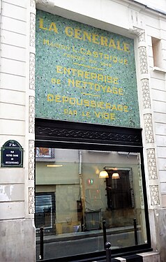 La Générale Maison Castrique, enseigne.