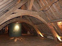 Timberwork in the attic