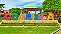Letras turísticas en el Municipio de Coapilla, Chiapas.