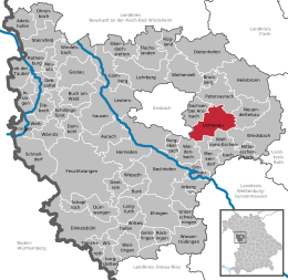 Lichtenau - Localizazion