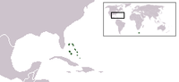 Locatie van Commonwealth of the Bahamas