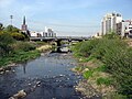 Upstream from the confluence with the Anyangcheon