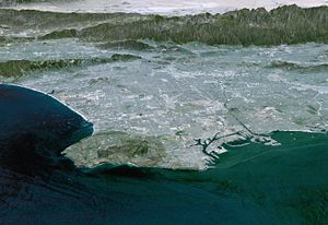 3-D Perspective image of the Los Angeles Basin...