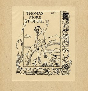 Ex libris bratra Thomase Storkea