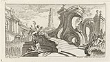 Причуда. Гравюра Г. Юкье по рисунку Ж.-О. Мейссонье. 1747—1750