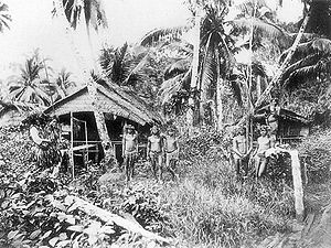 A Mentawai village.