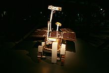 ExoMars rover at exhibit in Gasometer Oberhausen, Germany (2009) Oberhausen - Gasometer - Sternstunden 33 ies.jpg