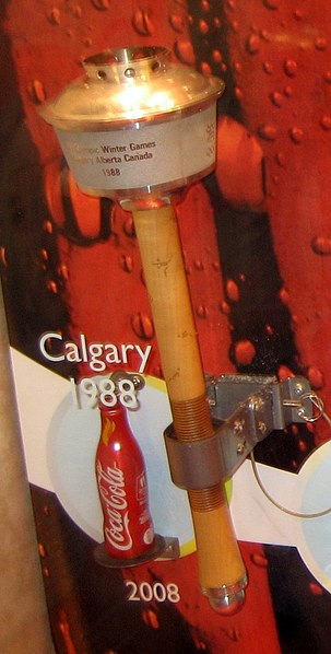 파일:Olympic Torch Calgary 1988.jpg