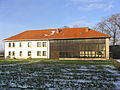 Küchengarten, Orangerie mit anschließendem Wohnteil, Kellerhaus, Einfriedung mit Toren sowie Wasserreservoir zur Wasserversorgung der Wasserspiele des Schlossgartens (Einzeldenkmale der Sachgesamtheit 09240597)