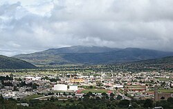 The town and municipal seat of Tlaxco
