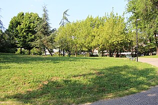 Parco della Maggiolina La Spezia lato Via Reggio Emilia