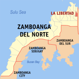 Kaart van La Libertad