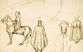Σκίτσα του Πιζανέλλο της βυζαντινής αντιπροσωπείας στη Συμβούλιο της Φλωρεντίας το 1439