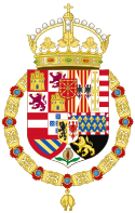 Кралски герб на Испания (1580-1668) - Navarre.svg