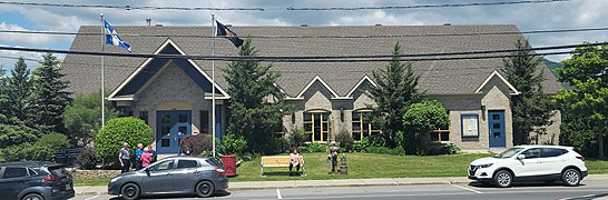 Community center located opposite the church, on Principale Street