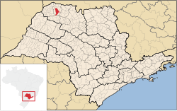 Location in São Paulo  state