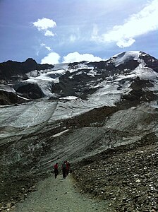 Weißseeferner und Weißseespitze, 2011