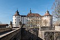 Schloss Langenburg mit Mauern und Befestigungen