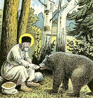 http://upload.wikimedia.org/wikipedia/commons/thumb/f/f9/Serafim_and_a_bear.jpg/315px-Serafim_and_a_bear.jpg