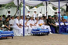 Indonesian Navy officers Sertijab DanLanal Cirebon ( 4 ).jpg