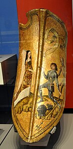 Bouclier de parade, vers 1470-1490, Londres, British Museum.