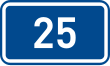 Cesta I. triedy 25 (Česko)