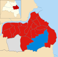 2010 results map