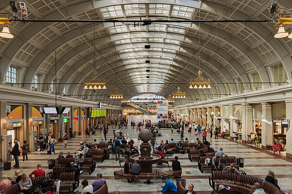 Stockholm Central Station.