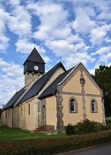 Vue de l'église côté chevet.