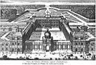 П. Лепотр. Вид дворца герцога Орлеанского под названием Люксембург. 1643. Офорт