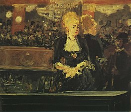 Le bar aux Folies-Bergère, Édouard Manet