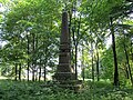 Obelisk na grobie Michała Świętorzeckiego (2015)