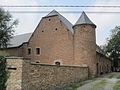Spiovente e torre d'angolo della fattoria del castello