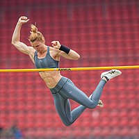 Carolin Hingst übersprang zwar 4,30 m, hatte aber zu viele Fehlversuche, um im Finale dabei zu sein