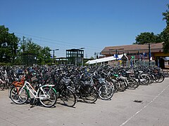 Hoogeveen, Fahrradabstellanlage